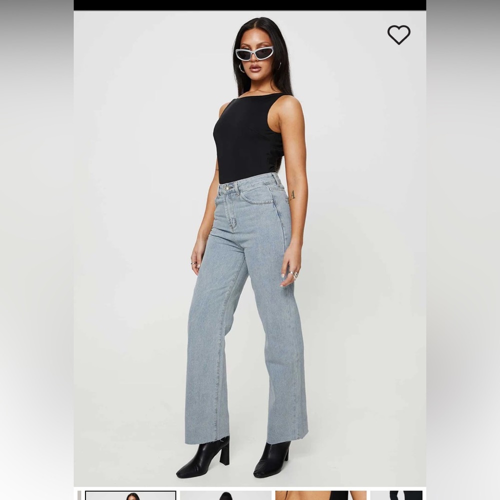 Princess Polly Kalinda Denim Jeans